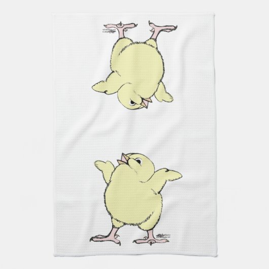 Happy Chick Theedoek (Verticaal)