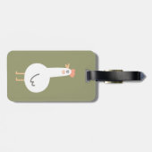 Happy Chicken Bagagelabel (Achterkant horizontaal)