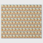 Happy Chicken Dancing Cadeaupapier (Vlak)