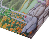 Happy Chicken Garden Snijplank (Hoek)