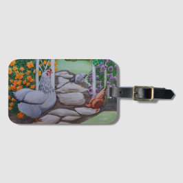 Happy Chicken Park Bagagelabel