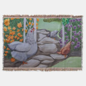 Happy Chicken Park Deken (Voorkant)