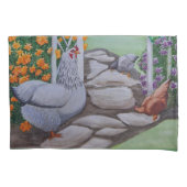 Happy Chicken Park Kussensloop (Voorkant)