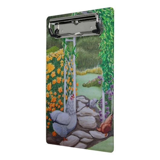 Happy Chicken Park Mini Klembord (Angled2)