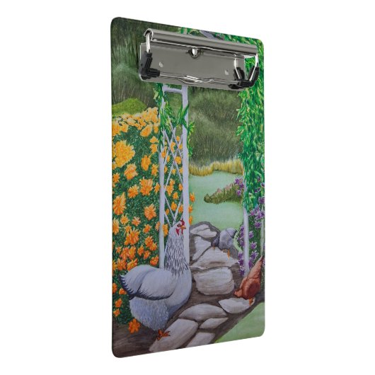 Happy Chicken Park Mini Klembord (Schuin)