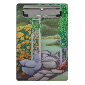 Happy Chicken Park Mini Klembord (Voorkant)