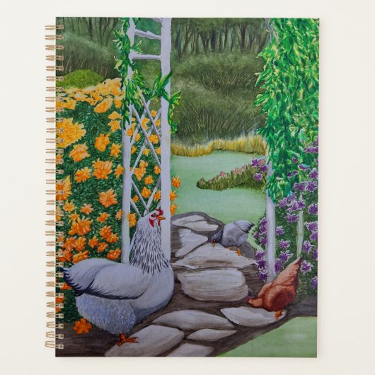 Happy Chicken Park Planner (Voorkant)