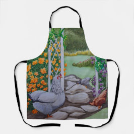 Happy Chicken Park Schort