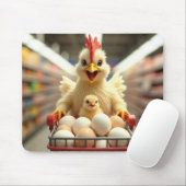 Happy Chicken Shopper Muismat (Met muis)