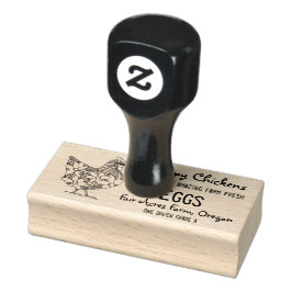Happy Chickens Ei Carton Stempel