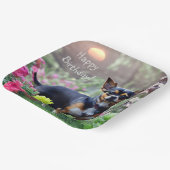 Happy Chihuahua Birthday Papieren Bordje (Gebogen)