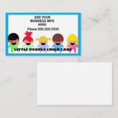 Happy Children Daycare  Visitekaartje (Voorkant / Achterkant)