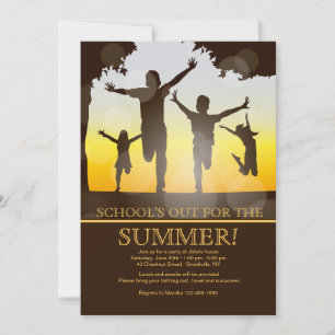 Happy Children Invitation Kaart