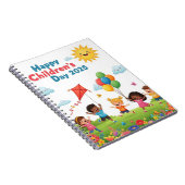 Happy Children’s Day 2025 Notebook Notitieboek (Rechterzijde)