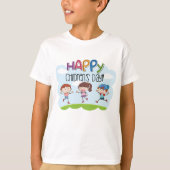Happy Childrens Dag T-shirt (Voorkant)