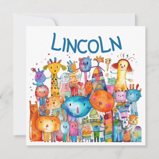 Happy Children's draw Farm animals (Voorkant)