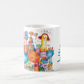 Happy Children's draw Farm animals Koffiemok (Center)