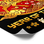 Happy Chinese Lunar New Year Horse Zodiac Year Of  Poster (Hoek)