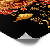 Happy Chinese Lunar New Year Of The Horse 2026  Poster (Hoek)