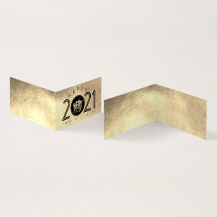 Happy Chinese Metal Ox New Year 2021 pack FC Kaart