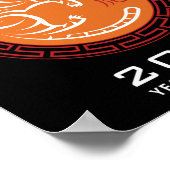 Happy chinese new year 2022. poster (Hoek)