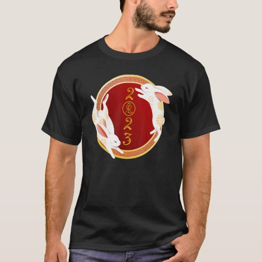 Happy Chinese New Year 2023 Year Of The Rabbit Kid T-shirt (Voorkant)