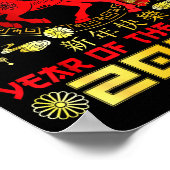 Happy Chinese New Year 2026 Lunar New Year Of The  Poster (Hoek)