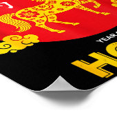 Happy Chinese New Year 2026 Year Of The Horse  Poster (Hoek)