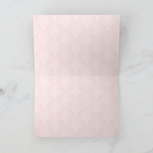 Happy Chinese New Year Gold Lijst Decorting Kaart (Binnen)