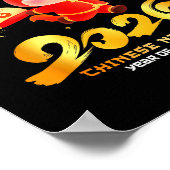 Happy Chinese New Year Of Horse Cartoon Cute For K Poster (Hoek)