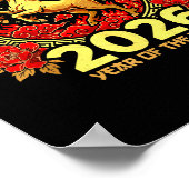 Happy Chinese New Year Of The Fire Horse Chinese Z Poster (Hoek)