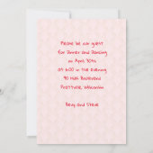 Happy Chinese New Year Spring Flowers Decoration Kaart (Achterkant)