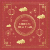 Happy Chinese New Year Sticker (Voorkant)