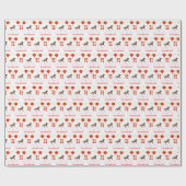 Happy Chinese new year white Cadeaupapier (Vlak)