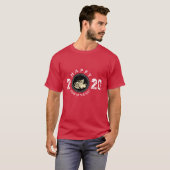 Happy Chinese Rat Nieuwjaar 2020 Mannen T-shirt 2 (Voorkant volledig)