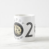 Happy Chinese Rat Nieuwjaar 2020 Witte Mok 4 (Center)