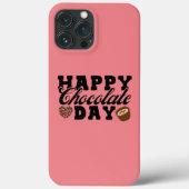 Happy Chocolate Day, Chocolate Lover's vreugde Case-Mate iPhone Case (Achterkant)