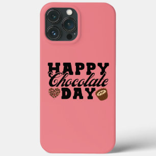 Happy Chocolate Day, Chocolate Lover's vreugde Case-Mate iPhone Case