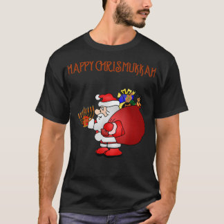 Happy Chrismukkah Blended Family Holiday T-Shirt