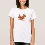 Happy Chrismukkah Funny Hanukkah Kerstjoods T-shirt<br><div class="desc">Happy Chrismukkah Funny Hanukkah Kerstmis Jwish Chanukah</div>