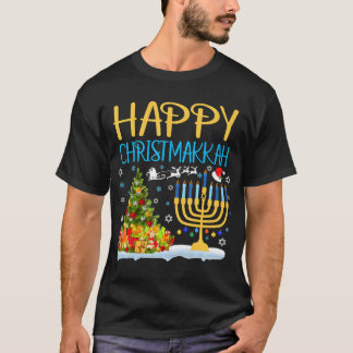 Happy Chrismukkah Funny Hanukkah Kerstmis T-shirt