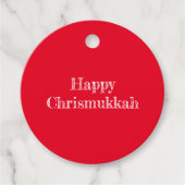 Happy Chrismukkah Gift Label (Voorkant)
