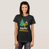 Happy Chrismukkah Hanukkah And Christmas T-shirt (Voorkant volledig)