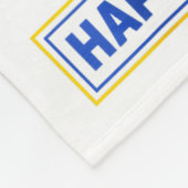 Happy Chrismukkah Hanukkah Light Tree Jewish Holid Fleece Deken (Hoek)