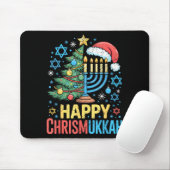 Happy Chrismukkah Holiday Christmas And Hanukkah S Muismat (Met muis)