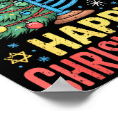 Happy Chrismukkah Holiday Christmas And Hanukkah S Poster (Hoek)