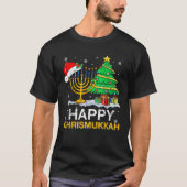 Happy Chrismukkah Jewish Christmas Hanukkah Holida T-shirt (Voorkant)