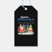 Happy Chrismukkah Jewish Kersthanukkah Cadeaulabel (Voorkant)