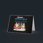 Happy Chrismukkah Jewish Kersthanukkah Kaart<br><div class="desc">Kerstkerstjongens Kinder Mannen. Grappig Humor grafisch t-shirt voor degenen die geloven in Santa Claus,  love Deer,  Reindeer,  Elf,  Elves,  zingende liedjes,  feestversieringen,  boom,  pet,  sokken Dit kerstt-shirt met een grafisch cadeau is geweldig voor Kerstmis</div>