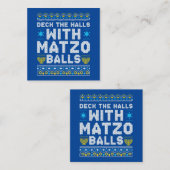 Happy Chrismukkah Jewish Kersthanukkah Notitiekaartje (Voorkant / Achterkant)